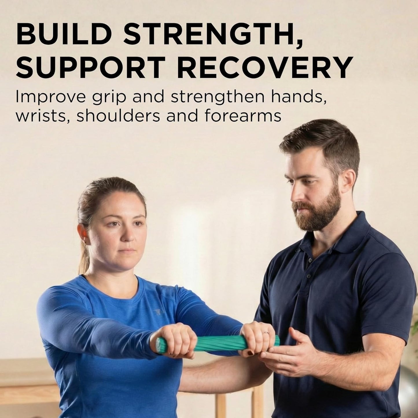 Flexbar Resistance Bar for Improving Grip Strength, Tennis Elbow, Golfers Elbow, Tendonitis