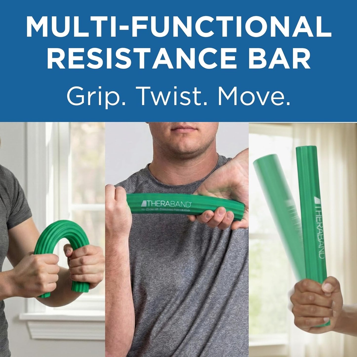 Flexbar Resistance Bar for Improving Grip Strength, Tennis Elbow, Golfers Elbow, Tendonitis